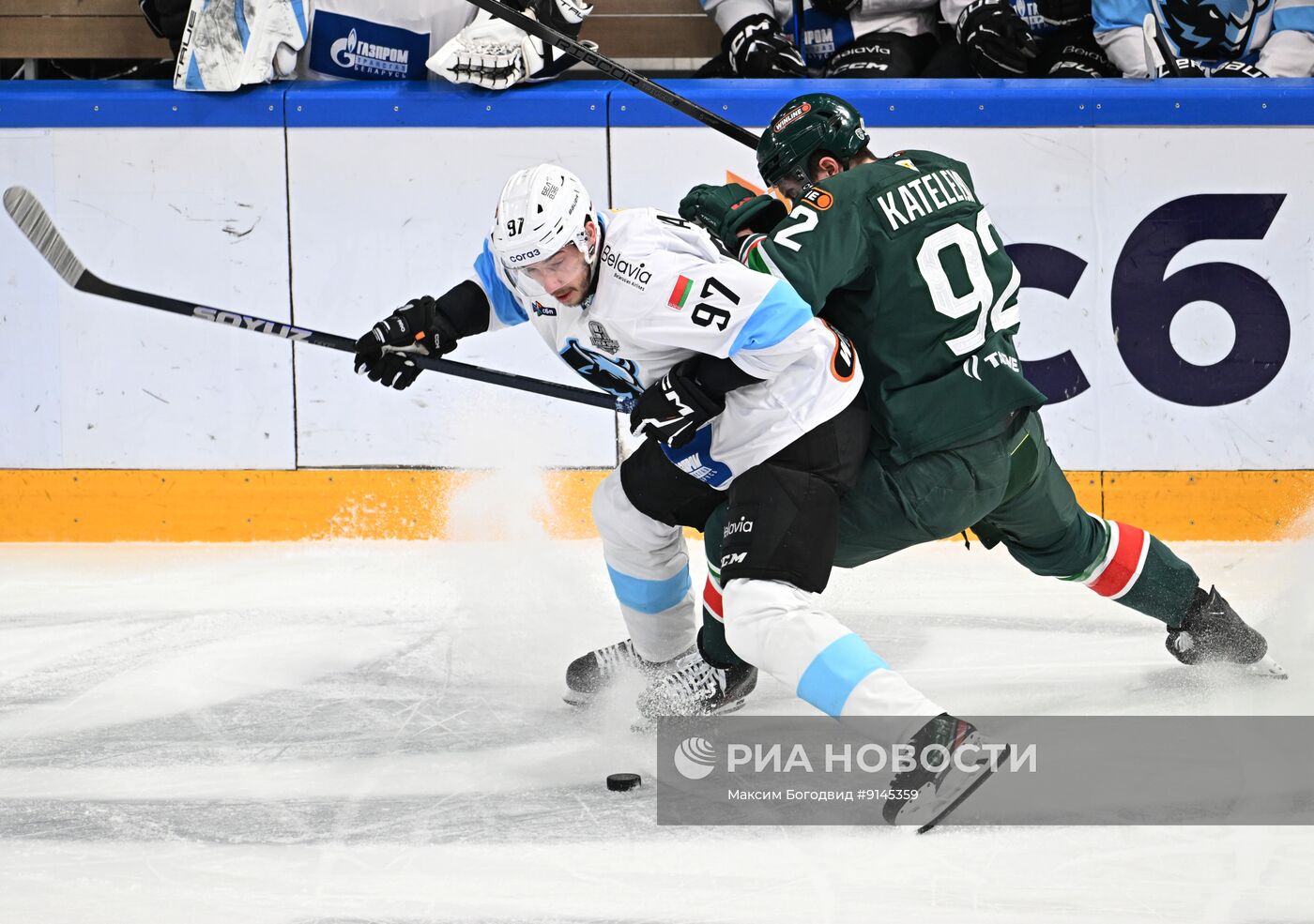 Хоккей. КХЛ. "Ак Барс" (Казань) - "Динамо" (Минск)