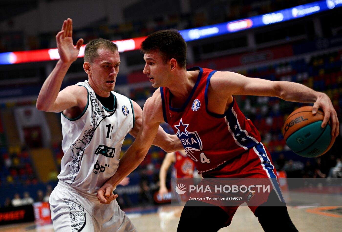 Баскетбол. Единая лига ВТБ. ЦСКА (Москва) - "Пари НН" (Нижний Новгород)