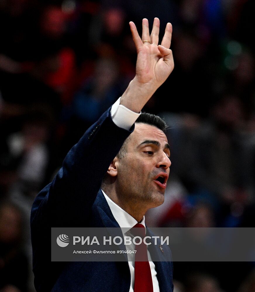 Баскетбол. Единая лига ВТБ. ЦСКА (Москва) - "Пари НН" (Нижний Новгород)