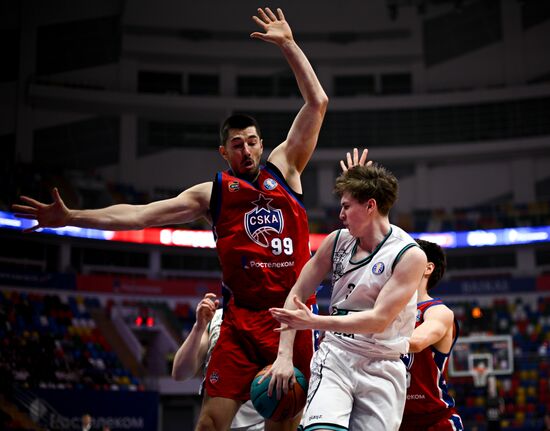 Баскетбол. Единая лига ВТБ. ЦСКА (Москва) - "Пари НН" (Нижний Новгород)
