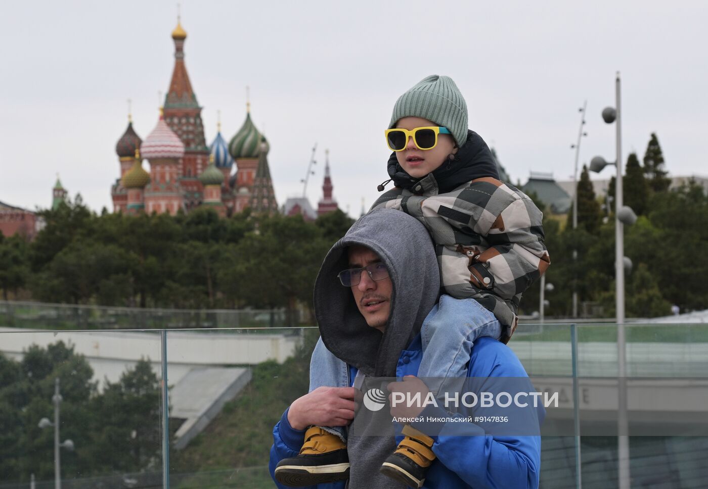 Холодная погода в Москве 