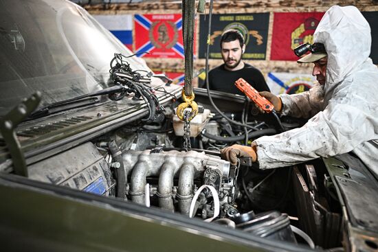 Работа бригады "Святой князь Александр Невский" в зоне СВО