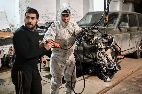 Работа бригады "Святой князь Александр Невский" в зоне СВО