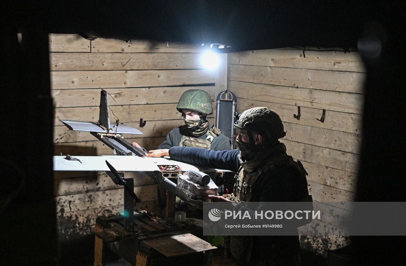 Боевая работа отряда БПЛА "Контора" на Купянском участке фронта