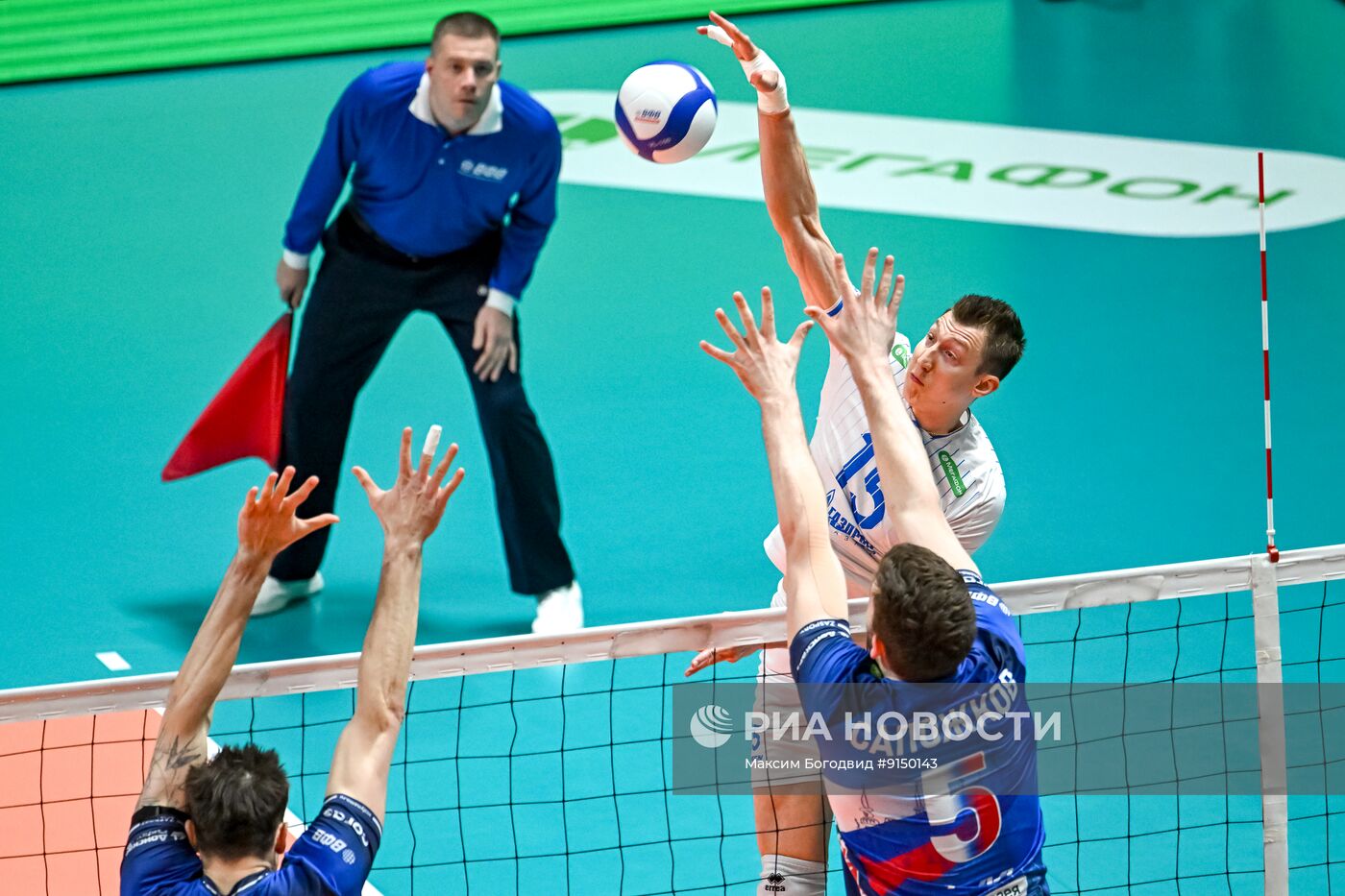 Волейбол. Суперлига. "Зенит-Казань" (Казань) - "Динамо" (Москва)