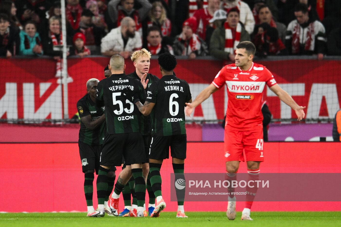Футбол. РПЛ. "Спартак" (Москва) - "Краснодар" (Краснодар)