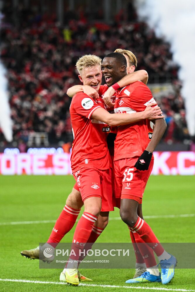 Футбол. РПЛ. "Спартак" (Москва) - "Краснодар" (Краснодар)
