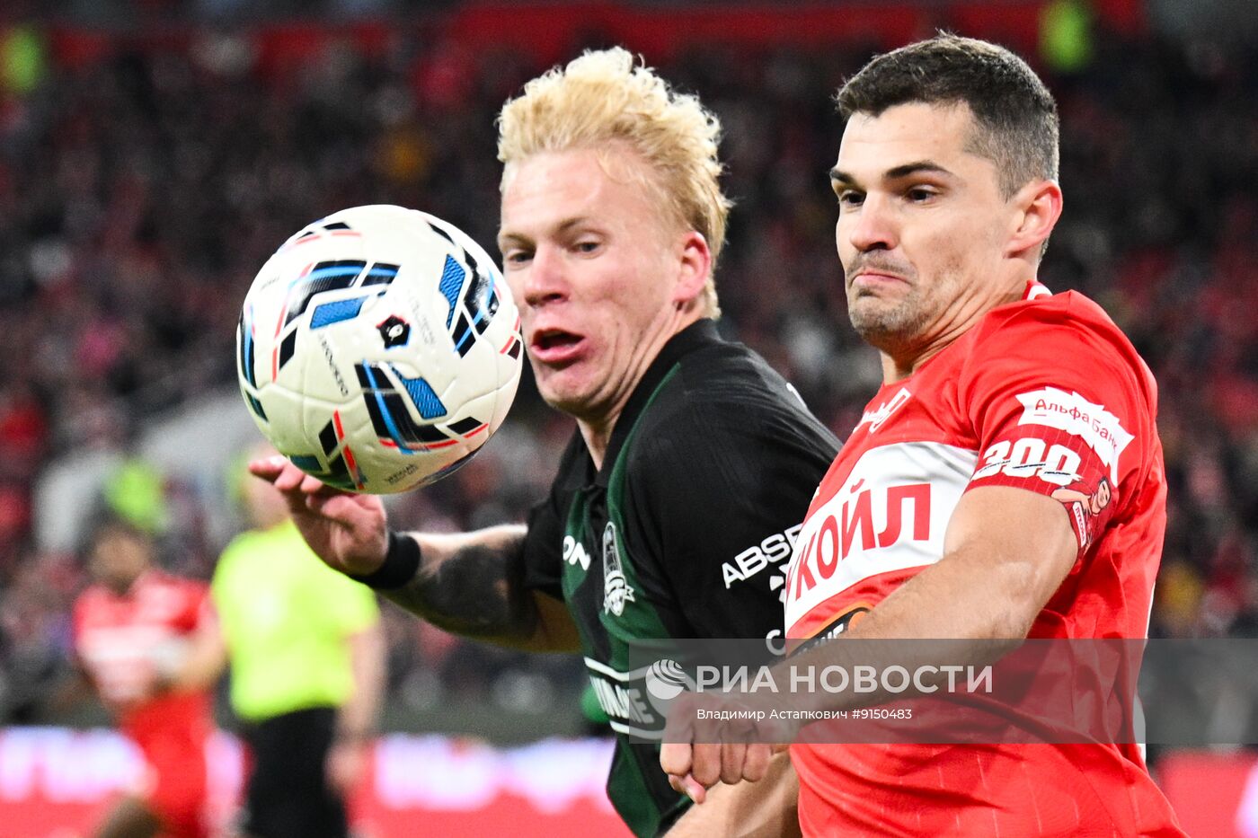 Футбол. РПЛ. "Спартак" (Москва) - "Краснодар" (Краснодар)