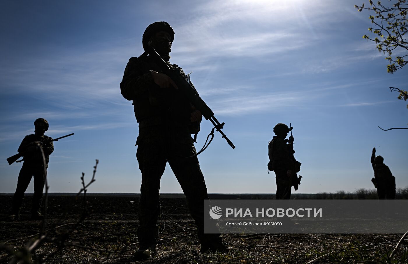 Боевая работа артиллеристов группировки войск "Запад" на Купянском участке фронта