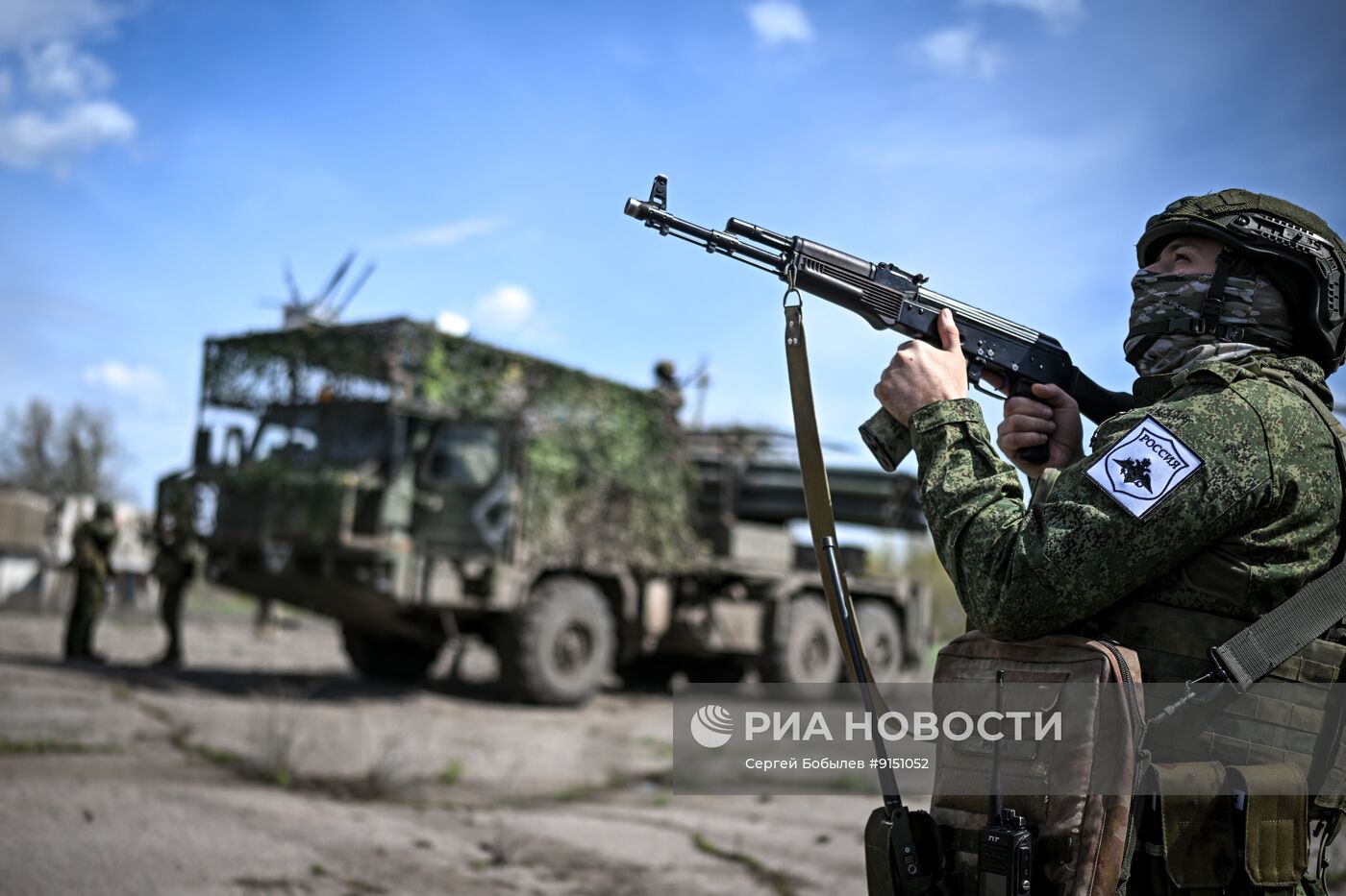 Боевая работа артиллеристов группировки войск "Запад" на Купянском участке фронта