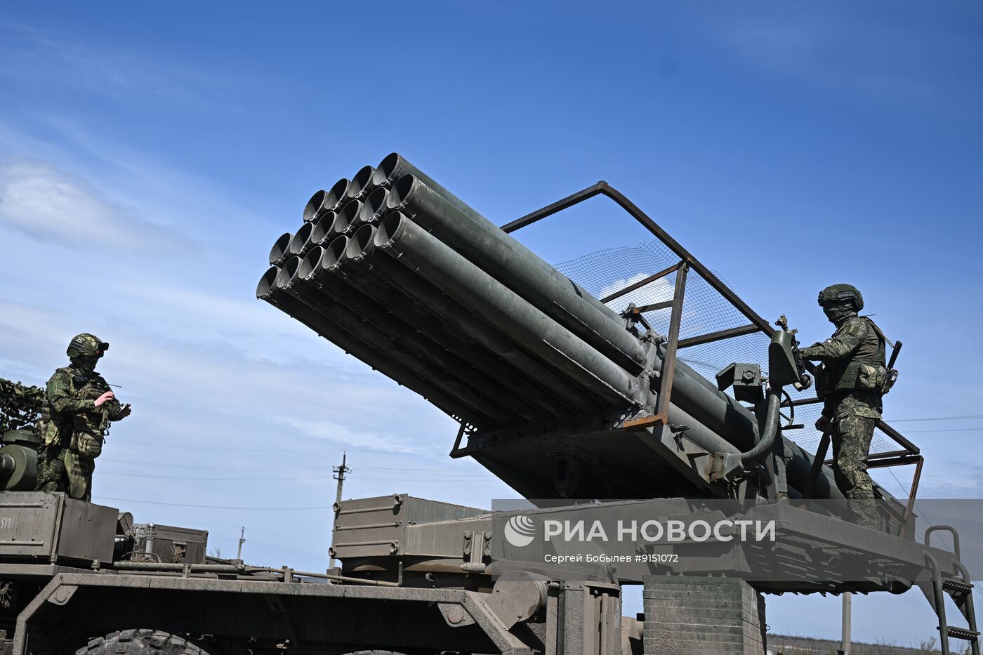 Боевая работа артиллеристов группировки войск "Запад" на Купянском участке фронта