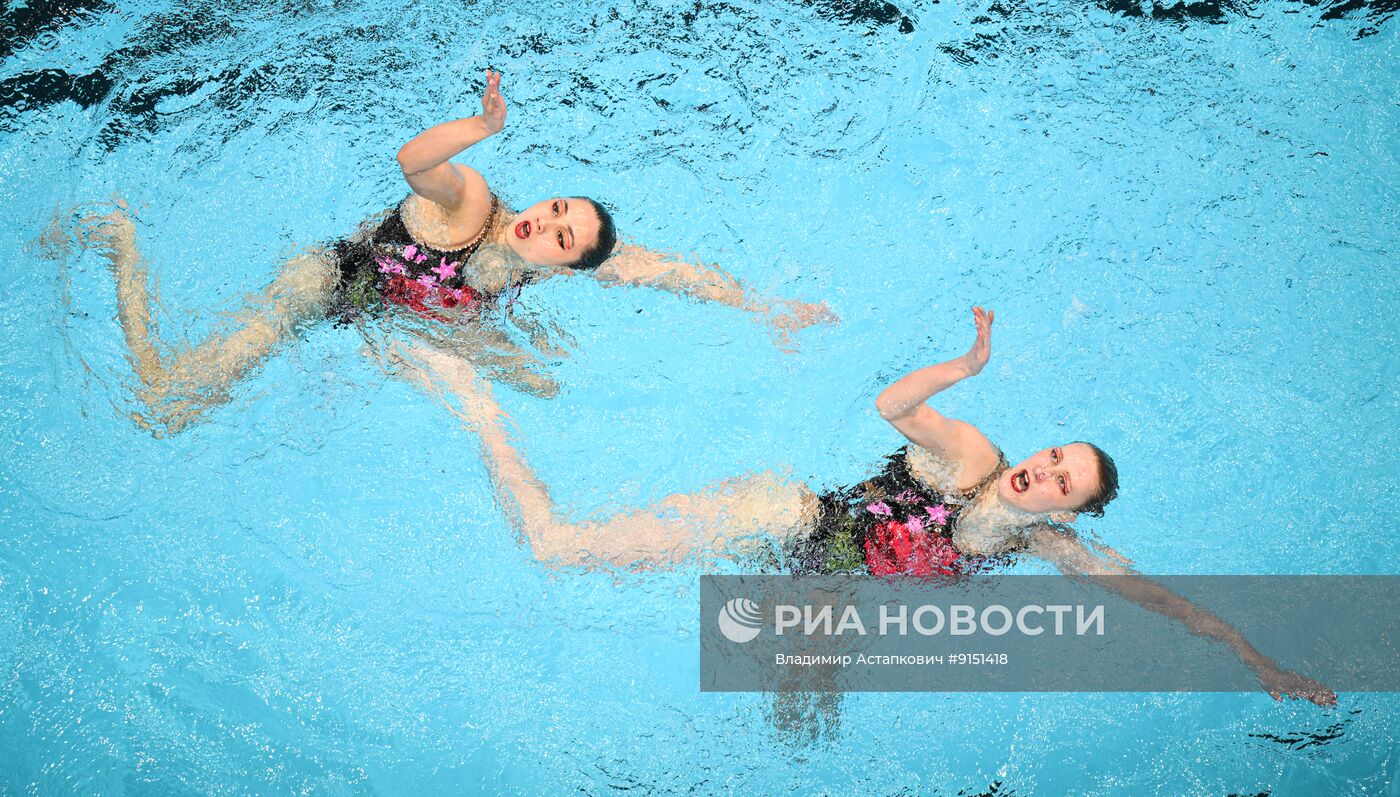 Синхронное плавание. Чемпионат России. Дуэт