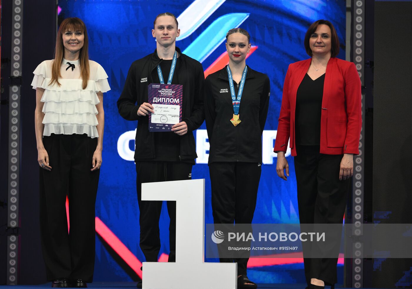 Синхронное плавание. Чемпионат России. Дуэт