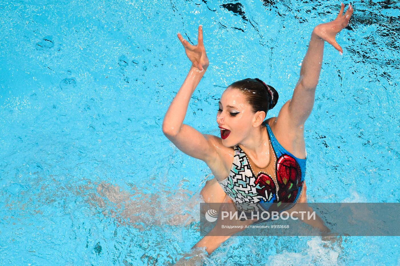 Синхронное плавание. Чемпионат России. Дуэт