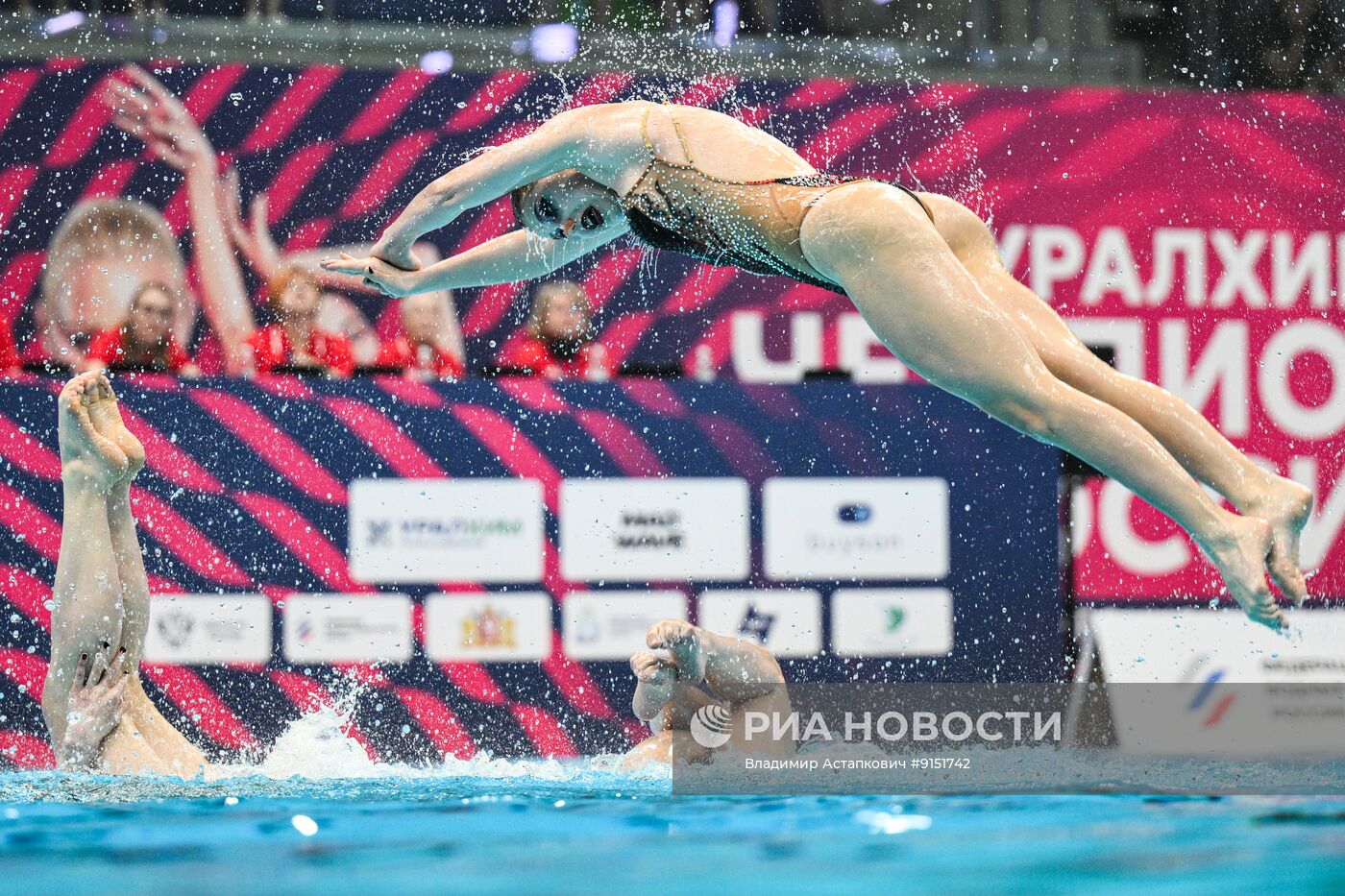 Синхронное плавание. Чемпионат России. Акробатическая группа