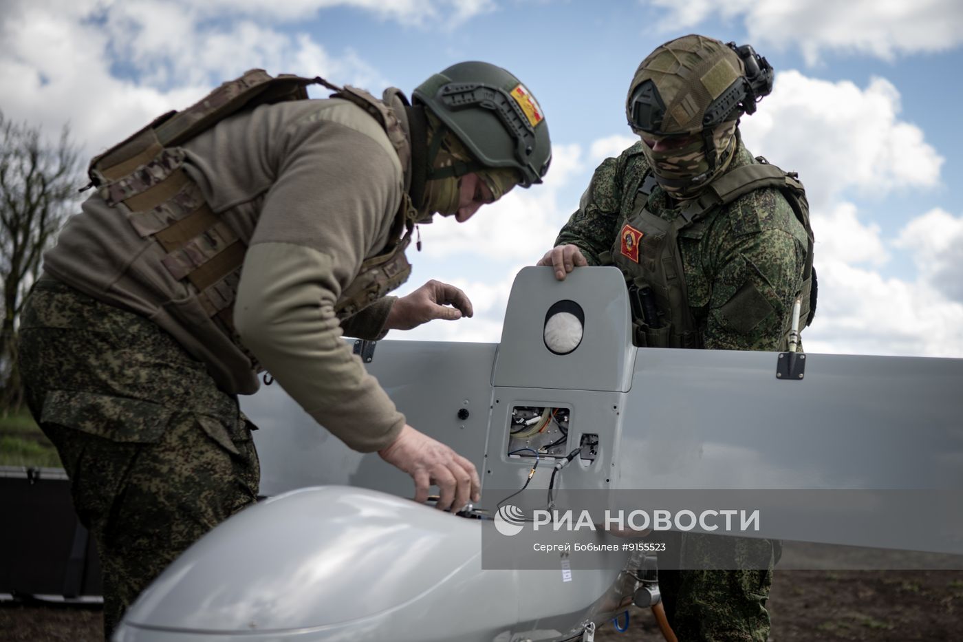 Боевая работа расчета БПЛА группировки войск "Центр" на Добропольском направлении СВО