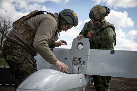 Боевая работа расчета БПЛА группировки войск "Центр" на Добропольском направлении СВО