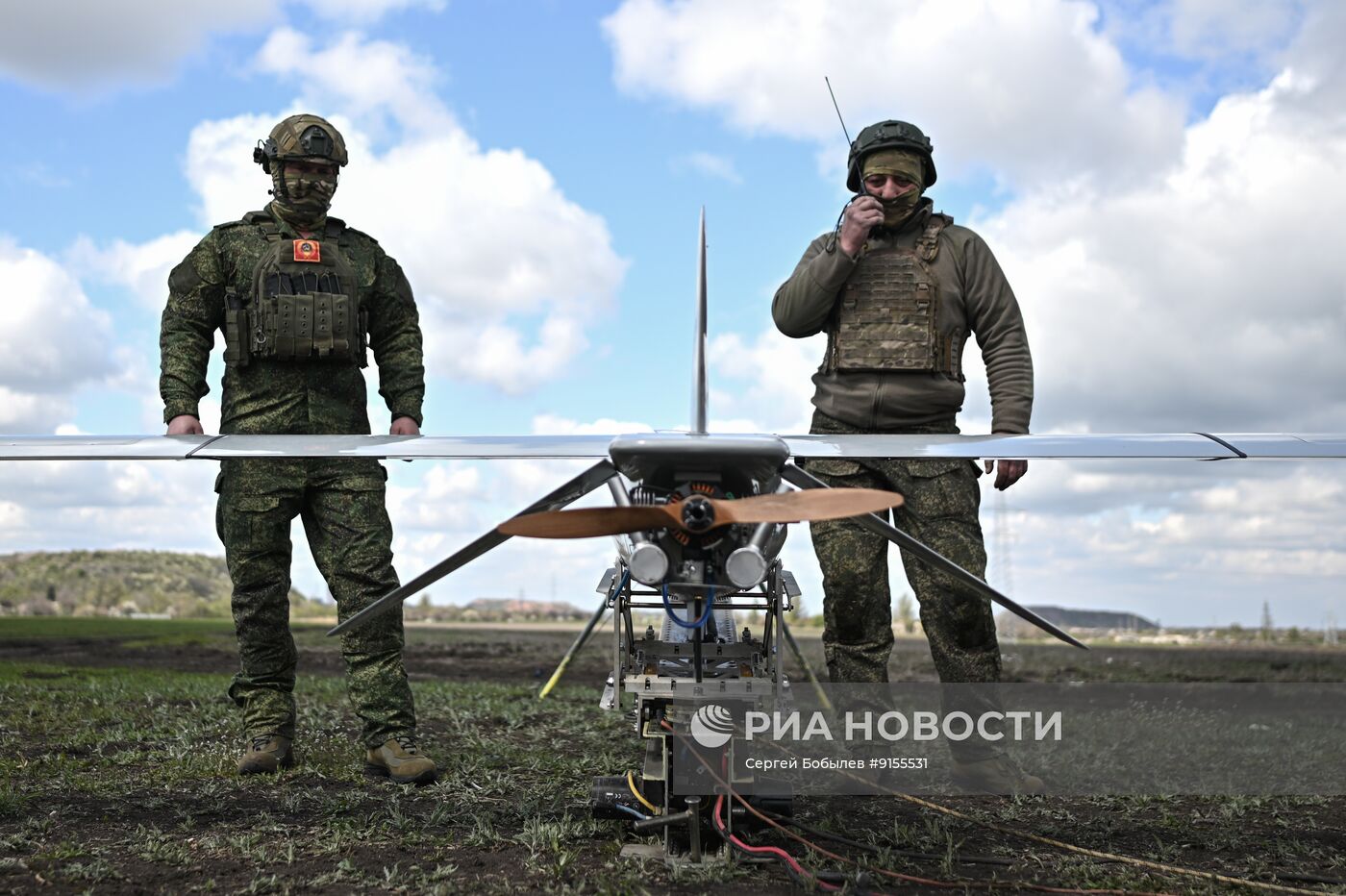 Боевая работа расчета БПЛА группировки войск "Центр" на Добропольском направлении СВО