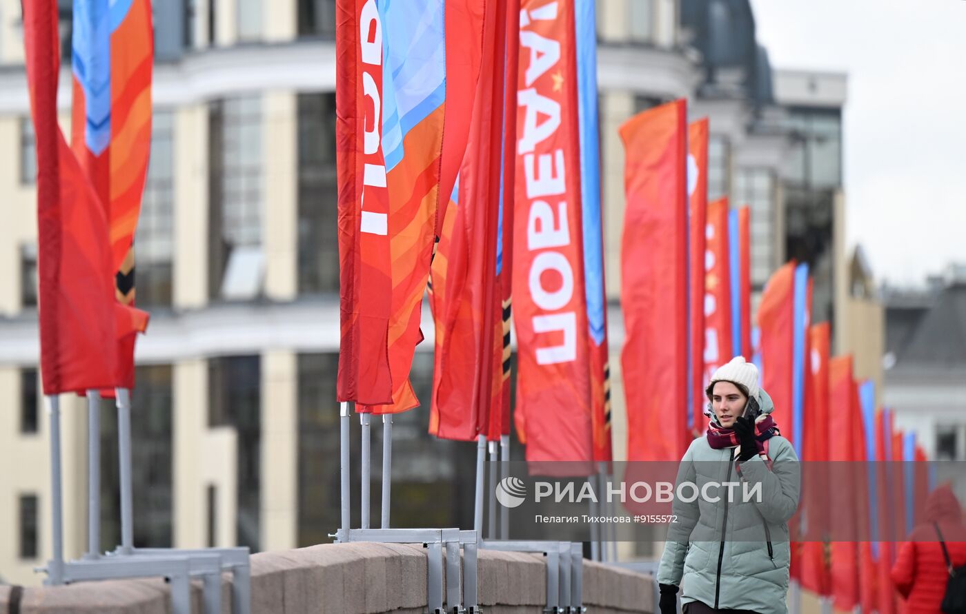 Перекрытия в Москве из-за подготовки к параду Победы