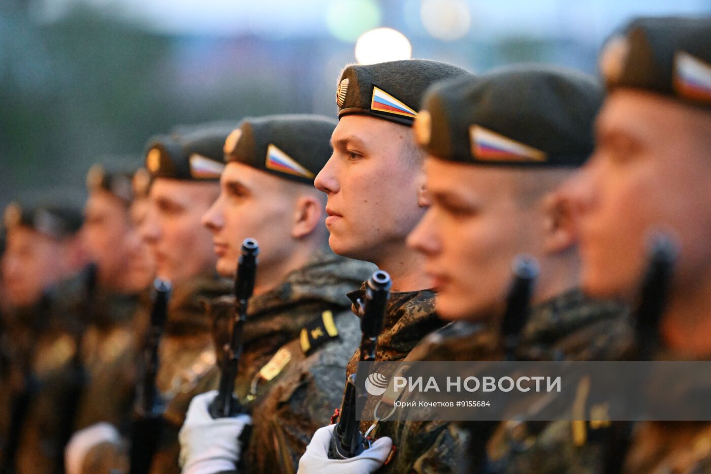 Репетиция парада Победы в Москве