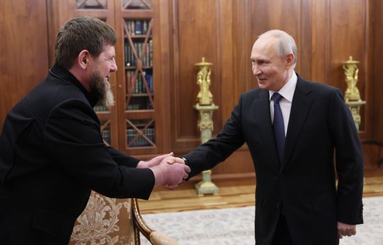 Президент Владимир Путин встретился с главой Чечни Рамзаном Кадыровым