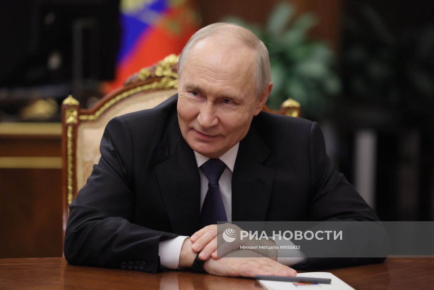 Президент Владимир Путин встретился с главой Чечни Рамзаном Кадыровым