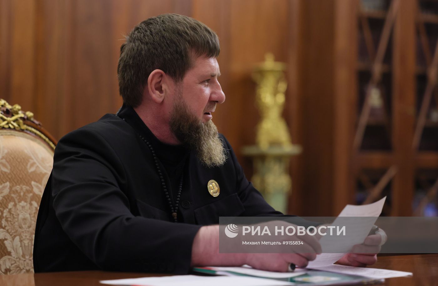 Президент Владимир Путин встретился с главой Чечни Рамзаном Кадыровым