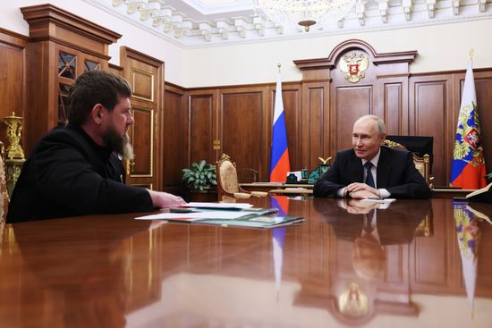 Президент Владимир Путин встретился с главой Чечни Рамзаном Кадыровым