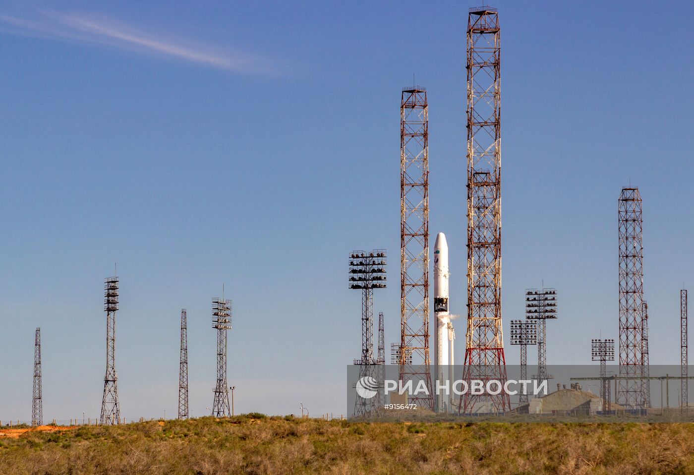 Первый испытательный пуск ракеты-носителя нового поколения "Союз-5"