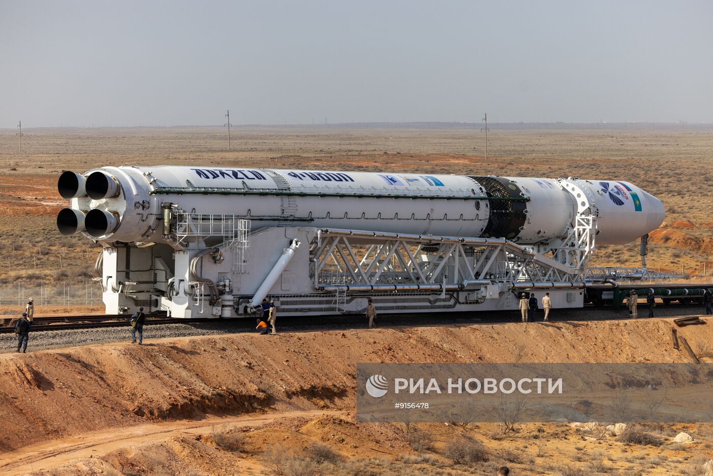 Первый испытательный пуск ракеты-носителя нового поколения "Союз-5"