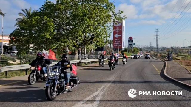 Автомотопробег "Победа" в Израиле