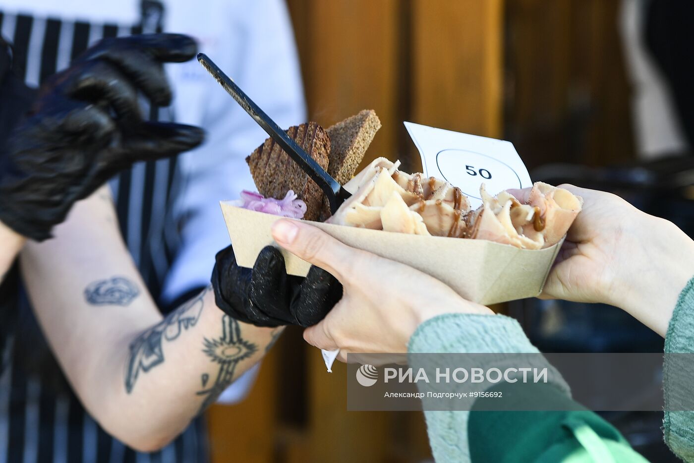 Гастрономический фестиваль "Фиштиваль" в Зеленоградске