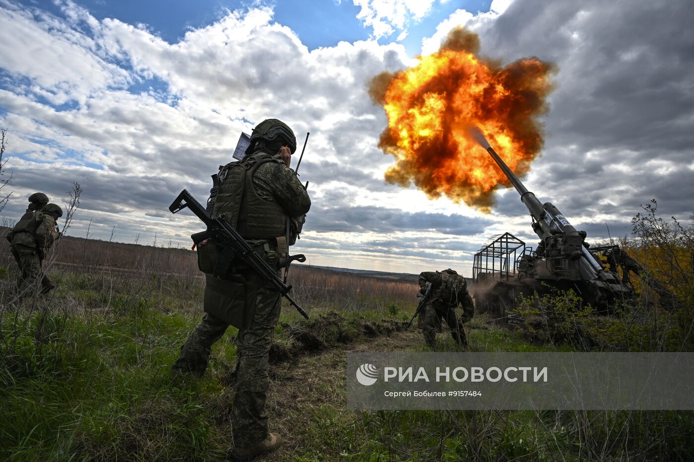 Боевая работа 34-й артиллерийской дивизии на Харьковском направлении СВО