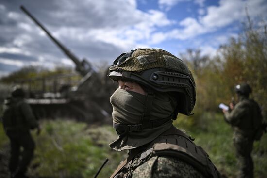 Боевая работа 34-й артиллерийской дивизии на Харьковском направлении СВО