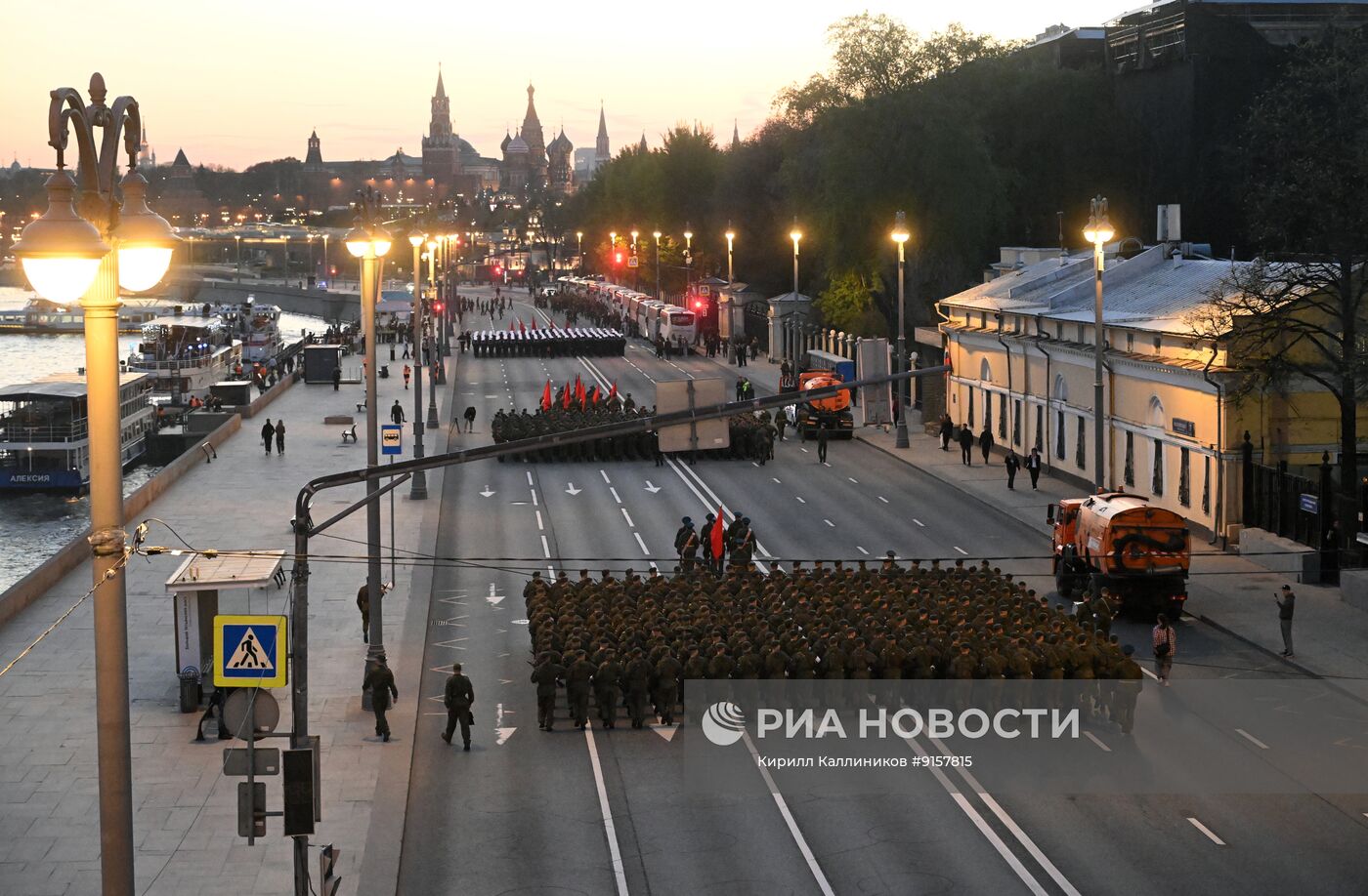 Репетиция парада Победы