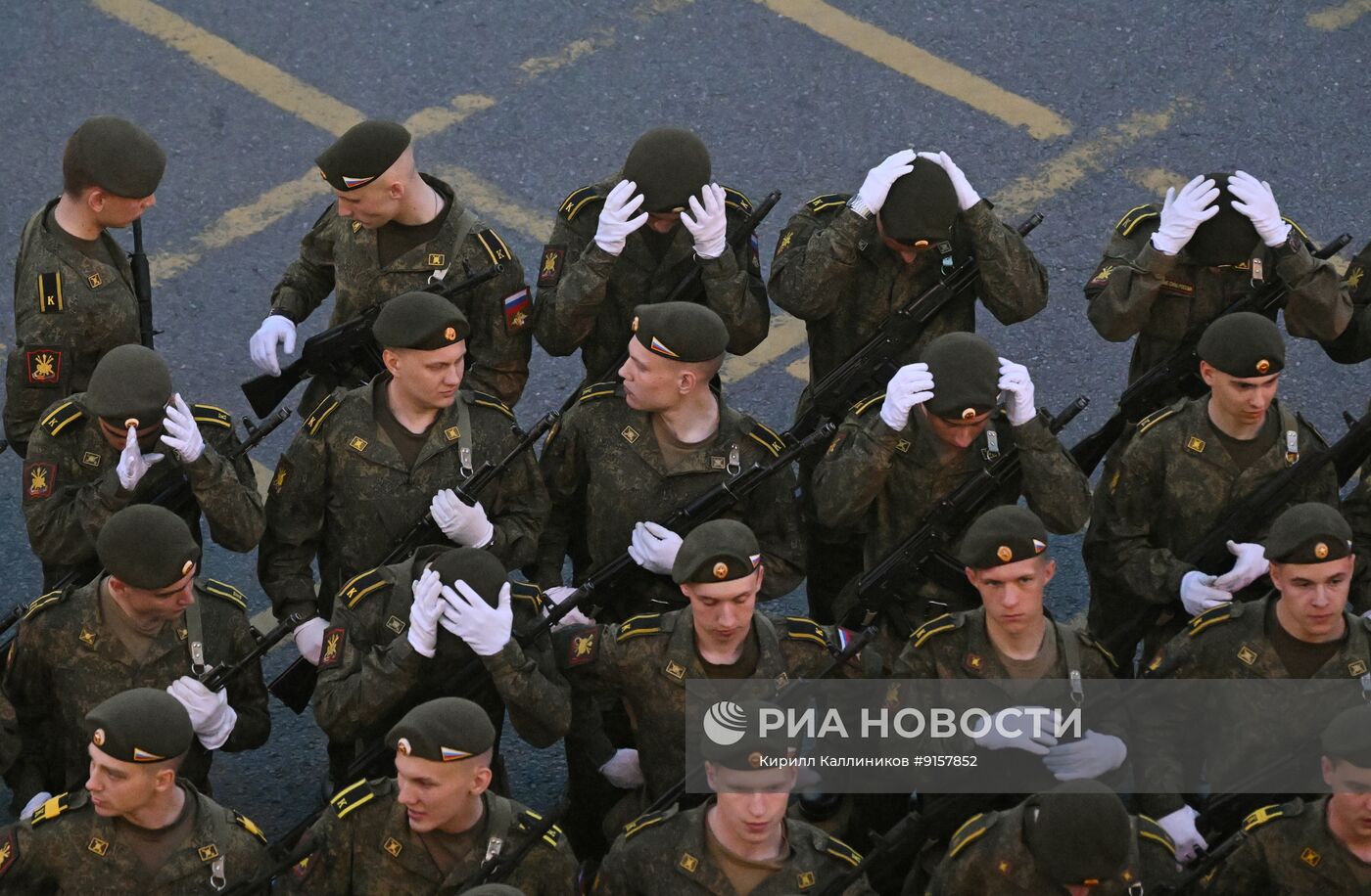 Репетиция парада Победы