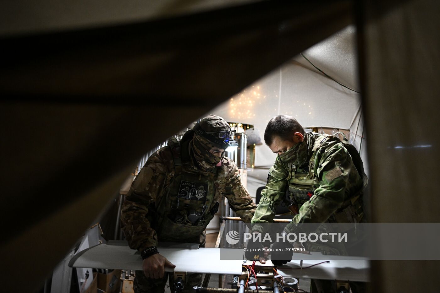 Боевая работа батальона "Шрама" спецназа "Ахмат" на Славянском направлении