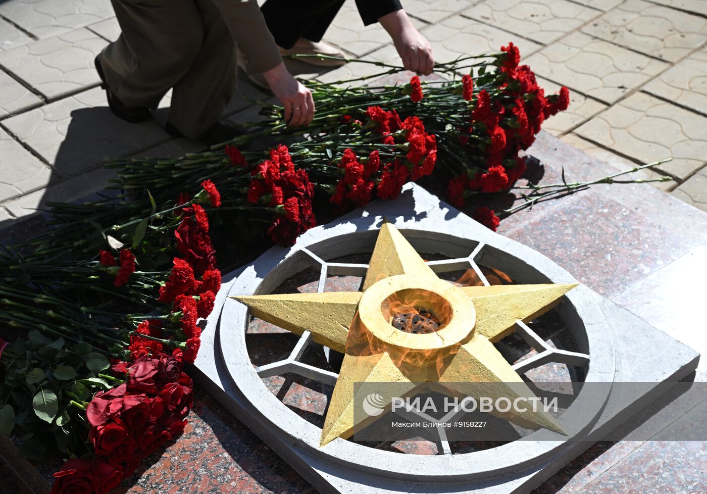 Всероссийская акция "Храним огонь Победы" в Торжке