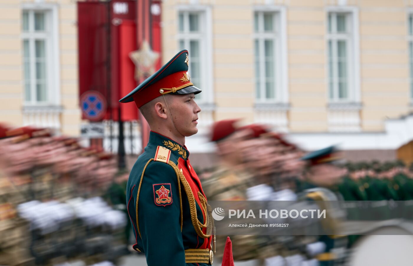 Репетиция Парада Победы в Санкт-Петербурге