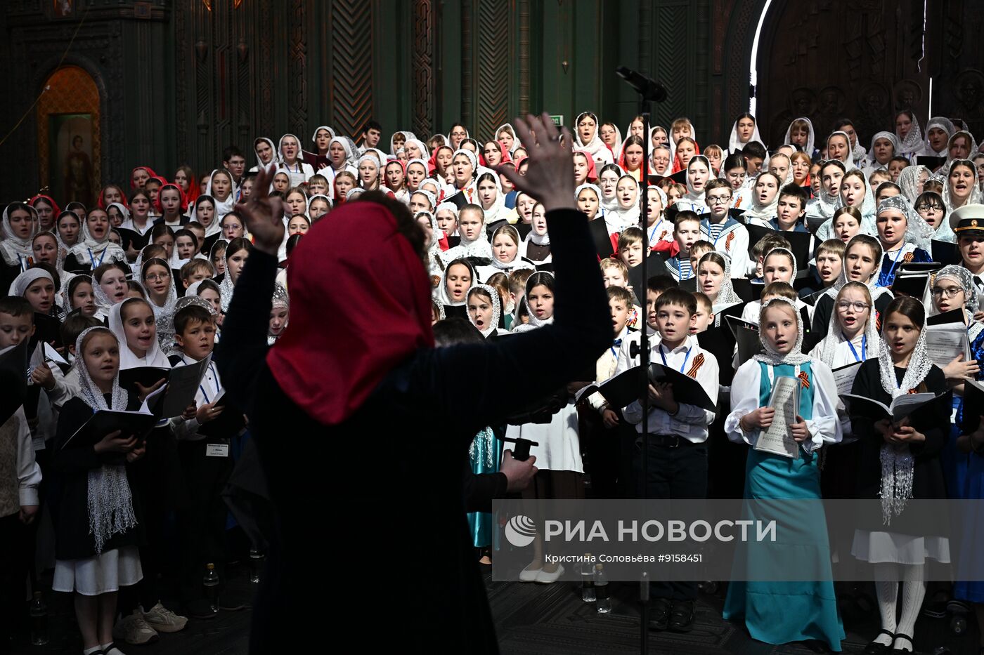 Патриаршее служение в Главном храме Вооруженных сил РФ 