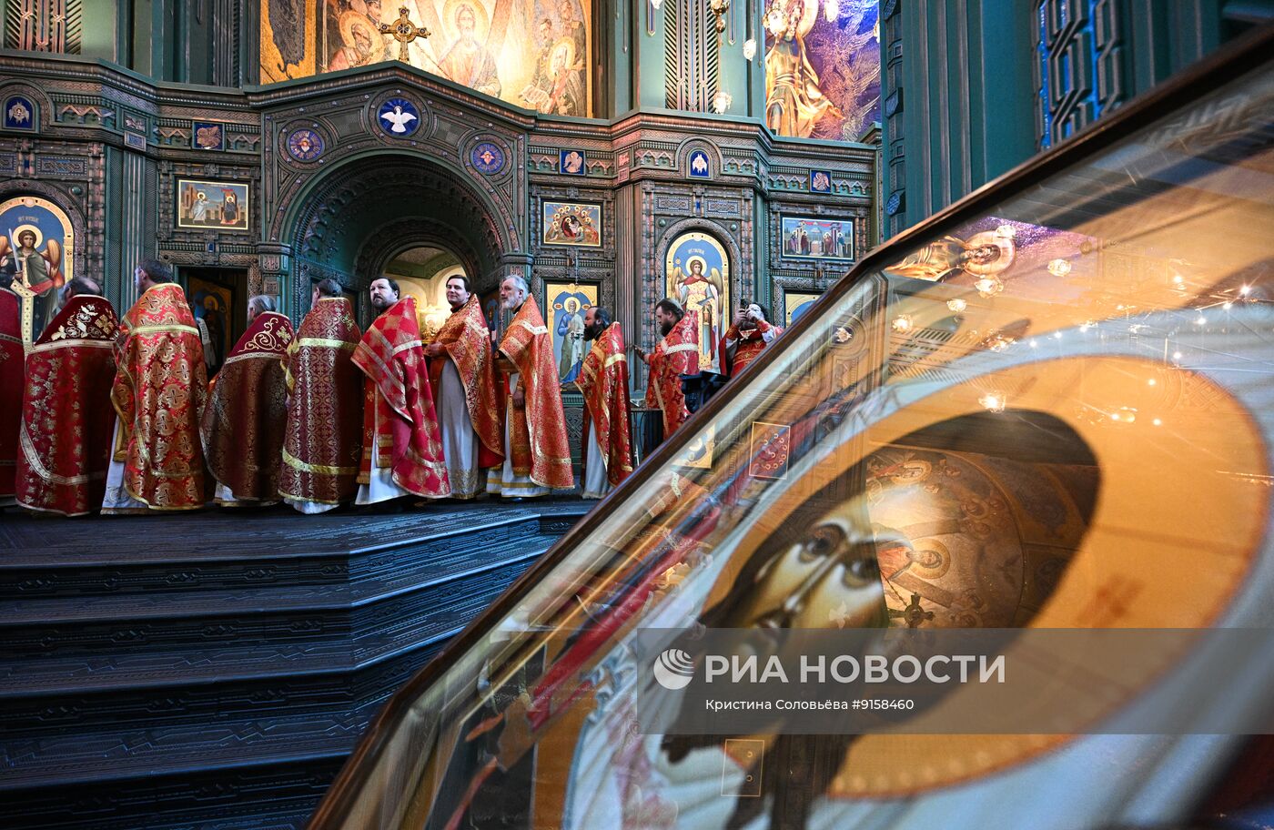 Патриаршее служение в Главном храме Вооруженных сил РФ 