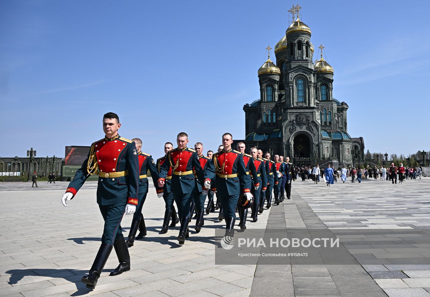 Патриаршее служение в Главном храме Вооруженных сил РФ 