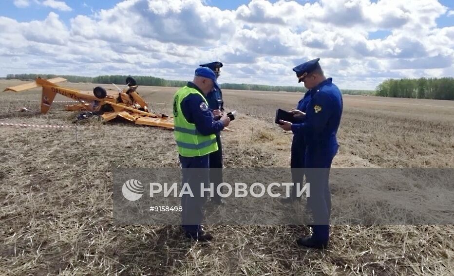 Авиакатастрофа легкомоторного самолета в Омской области