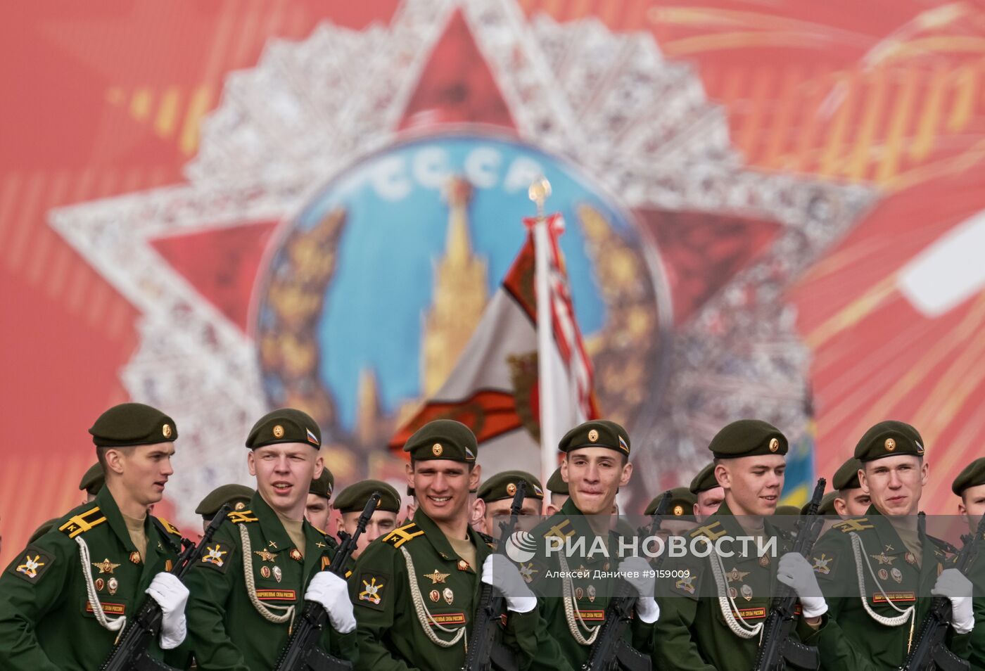 Репетиция Парада Победы в Санкт-Петербурге