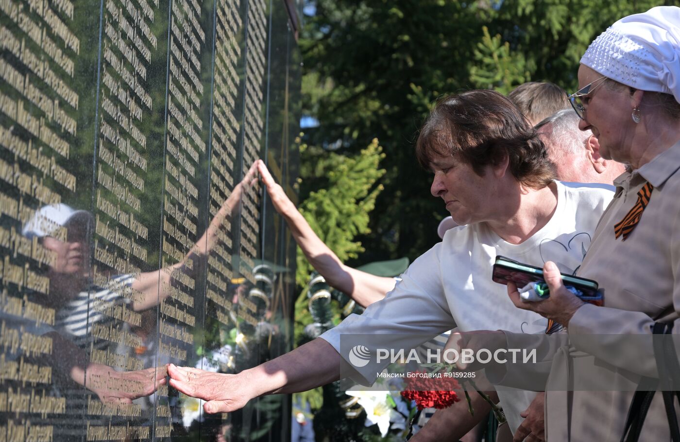 Открытие в Татарстане памятника участникам СВО