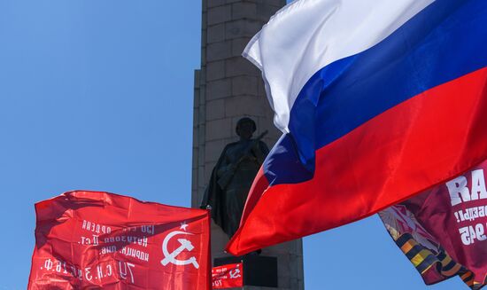 Мероприятия в честь 81-й годовщины Победы в Великой Отечественной войне в Даляне (КНР)