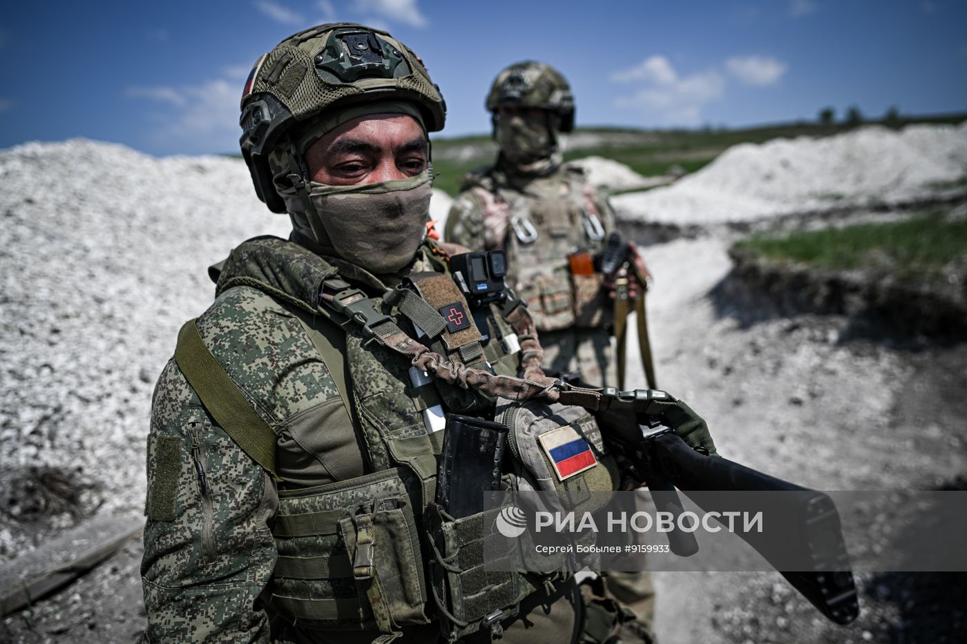 Отработка боевого слаживания военнослужащими 25-й армии группировки войск "Запад" в зоне СВО