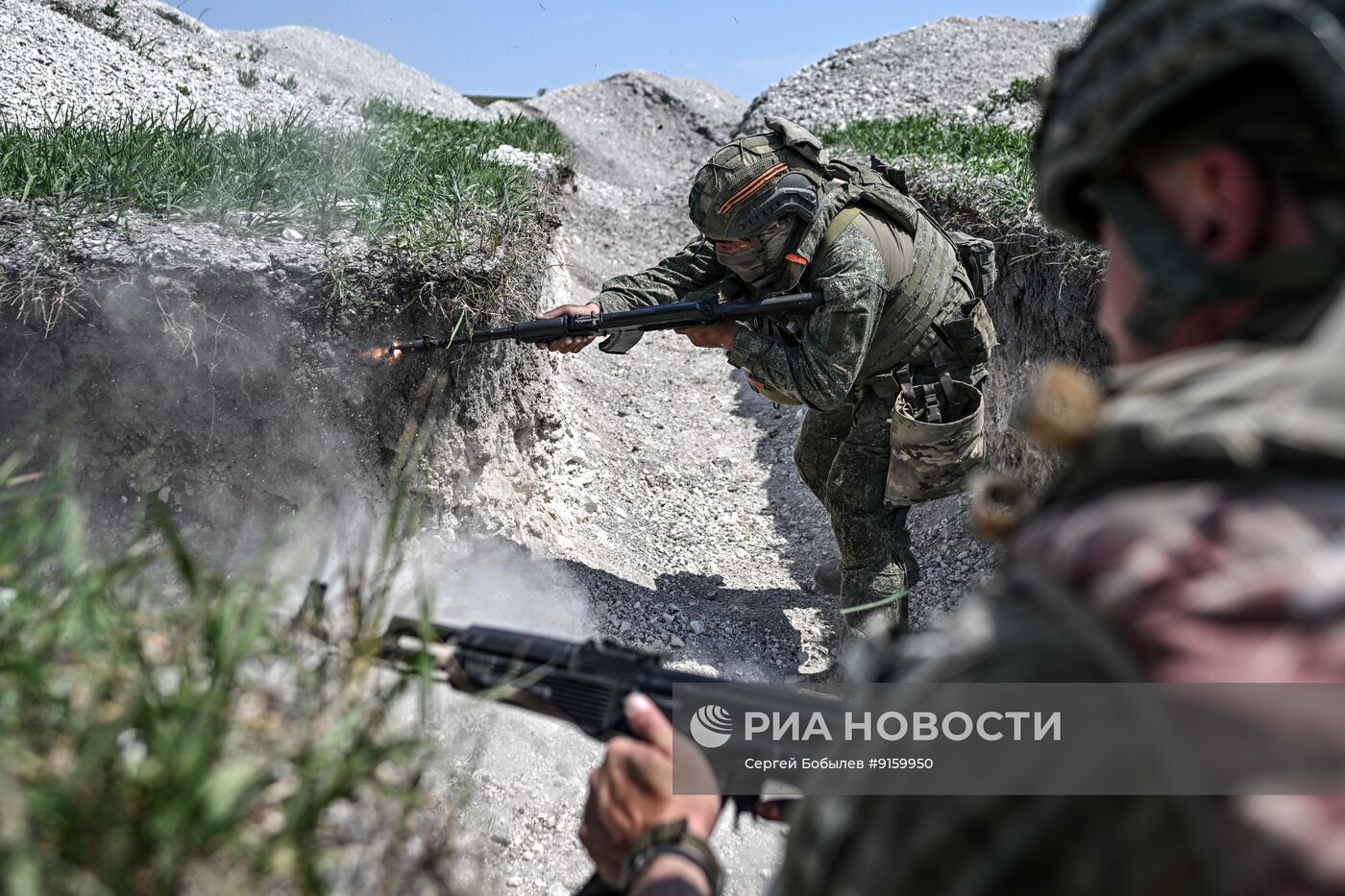 Отработка боевого слаживания военнослужащими 25-й армии группировки войск "Запад" в зоне СВО