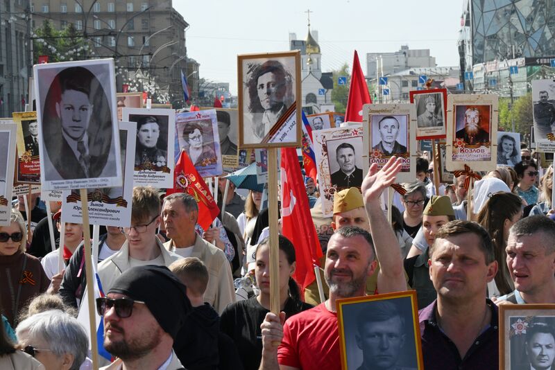 Акция "Бессмертный полк" в регионах