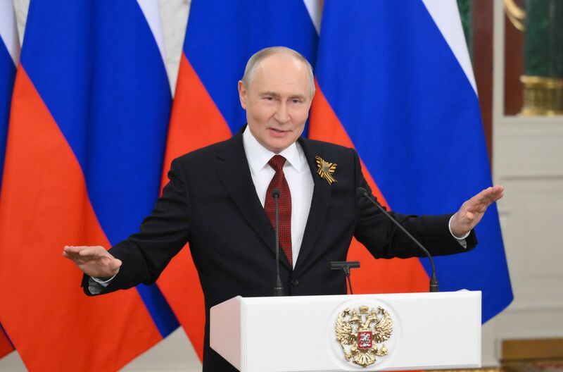 Пресс-конференция президента Владимира Путина